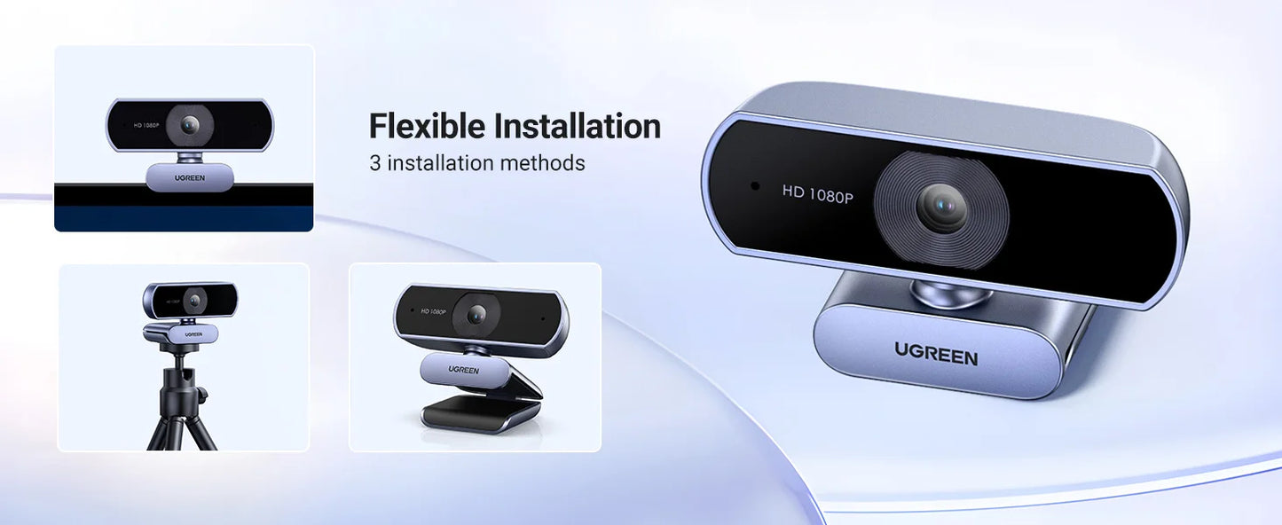 UGREEN USB Webcam 1080P HD