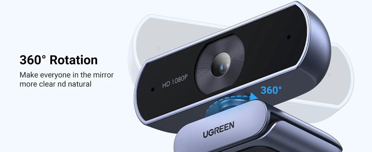 UGREEN USB Webcam 1080P HD