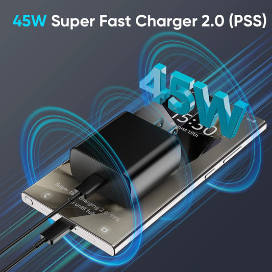 45W PD Charger Super Fast Charging