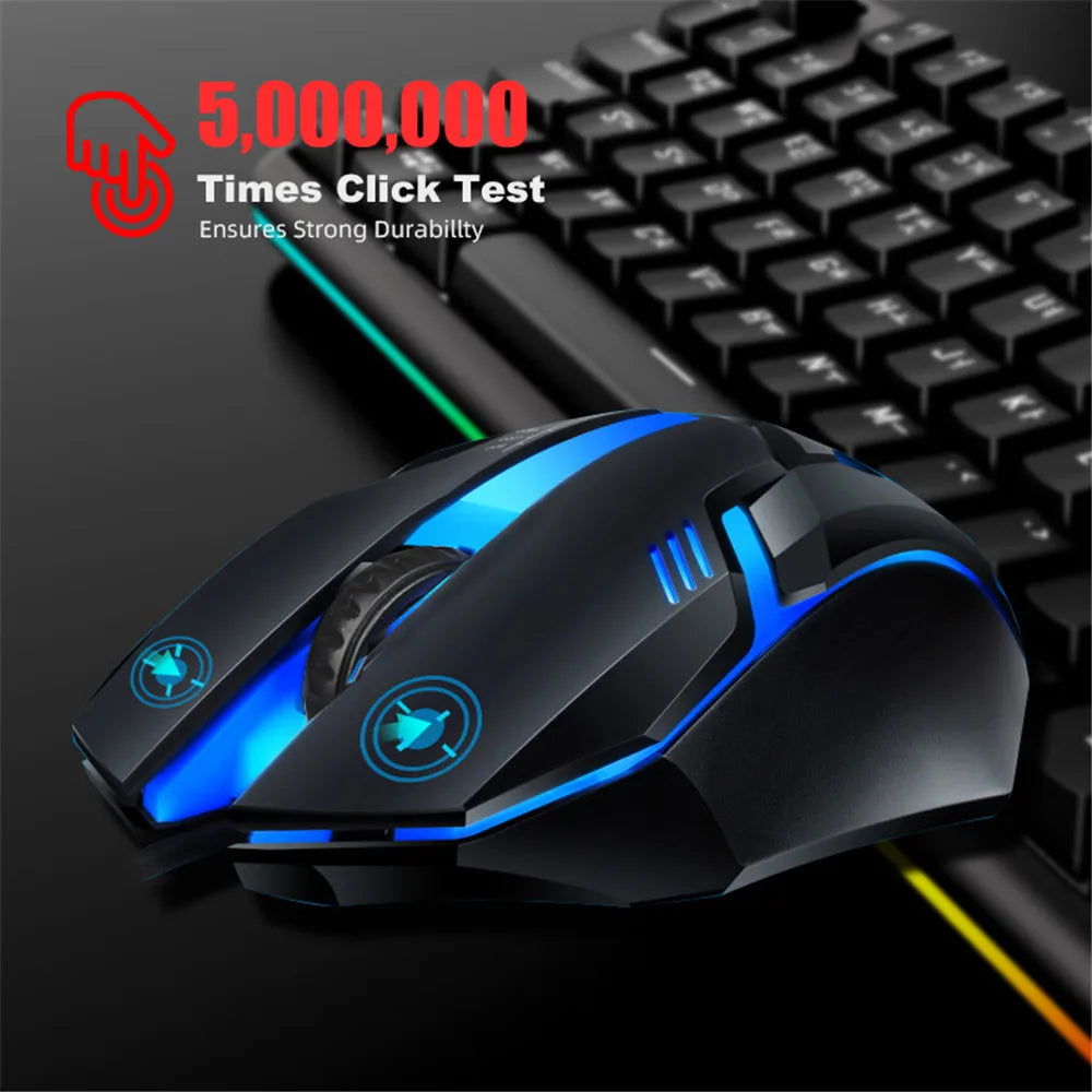 USB Wired Colorful Gaming Mouse