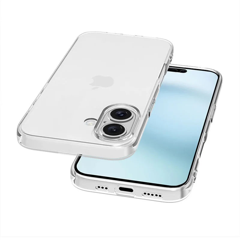 Iphone 16 Pro Max Plus plus Ultra Thin Silicone Transparent TPU Case