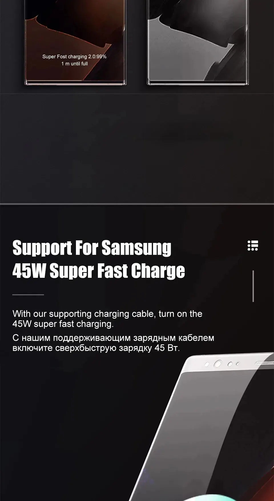 45W PD Charger Super Fast Charging