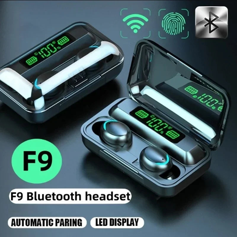 F9 Wireless Waterproof Earbuds