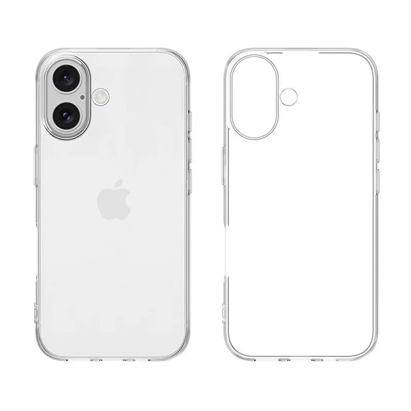 Iphone 16 Pro Max Plus plus Ultra Thin Silicone Transparent TPU Case